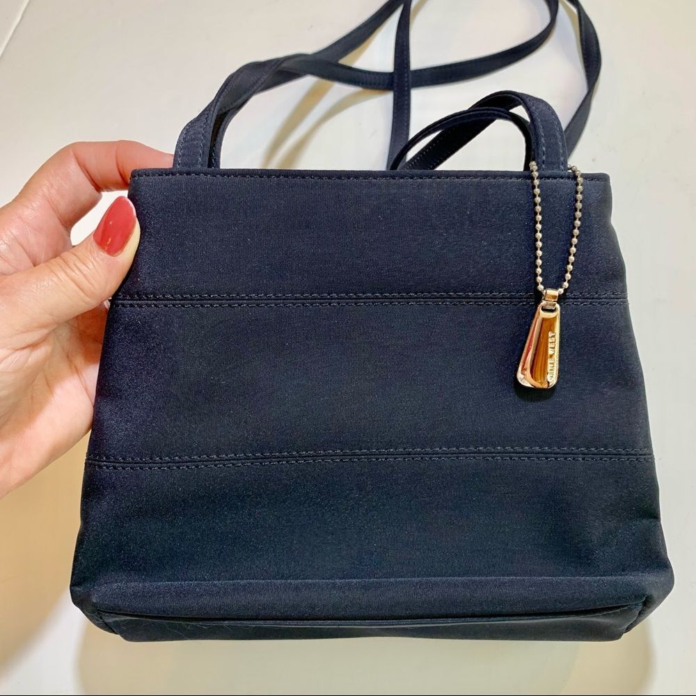 Nine West Black‎ Nylon Crossbody Purse